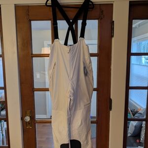 NWT Columbia Women's White Snow Bib